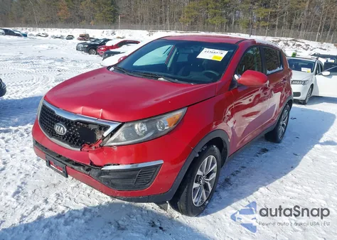 2014 Kia Sportage Lx from USA, damaged, VIN KNDPBCAC3E7553663